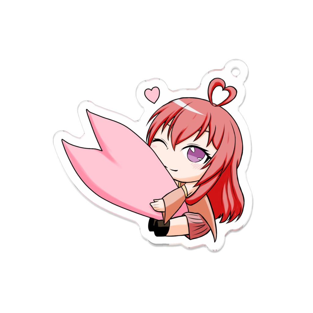 立花桜珂　３周年記念　アクリルキーホルダーC