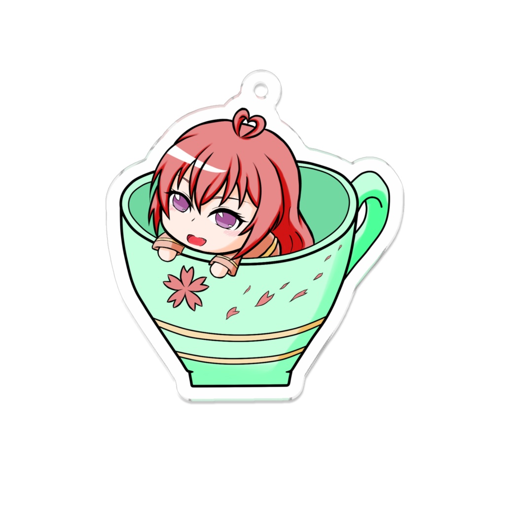 立花桜珂　３周年記念　アクリルキーホルダーD