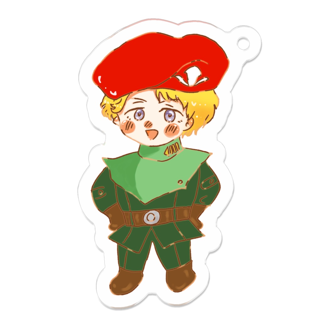 にっこりカースンちゃんアクキー