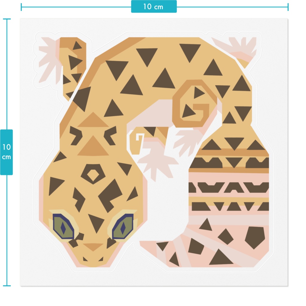 かくかくいきもの ヒョウモントカゲモドキ(ノーマル)