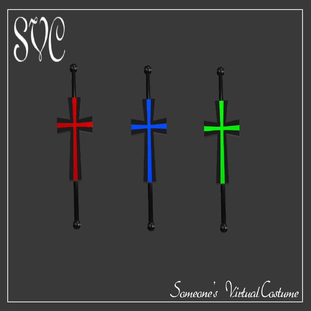 【桔梗対応】cross earrings