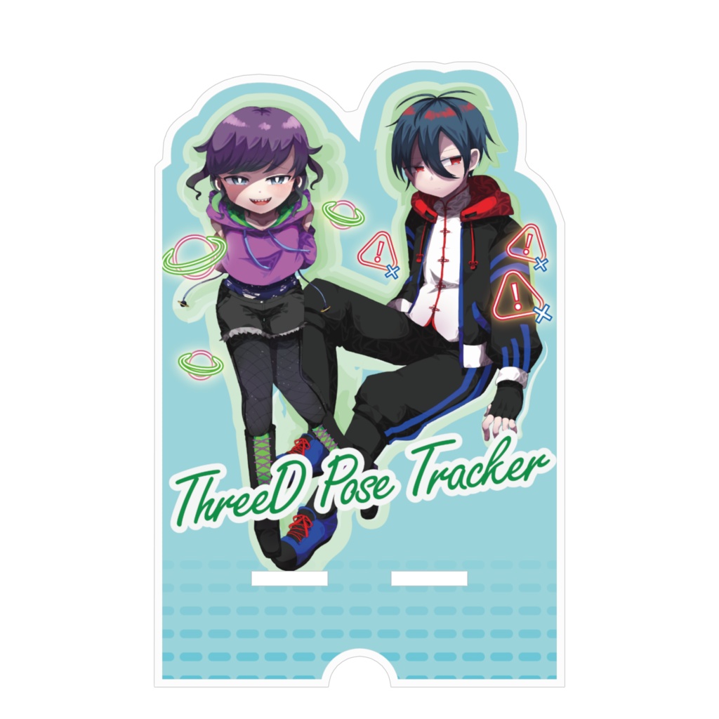 カイ&うるう アクリルスマホスタンド