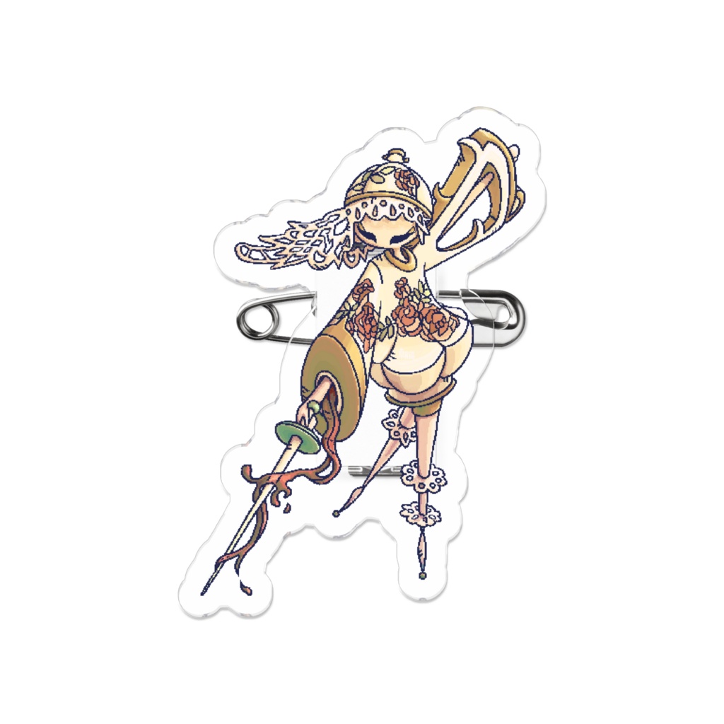 Teapot アクリルバッジ