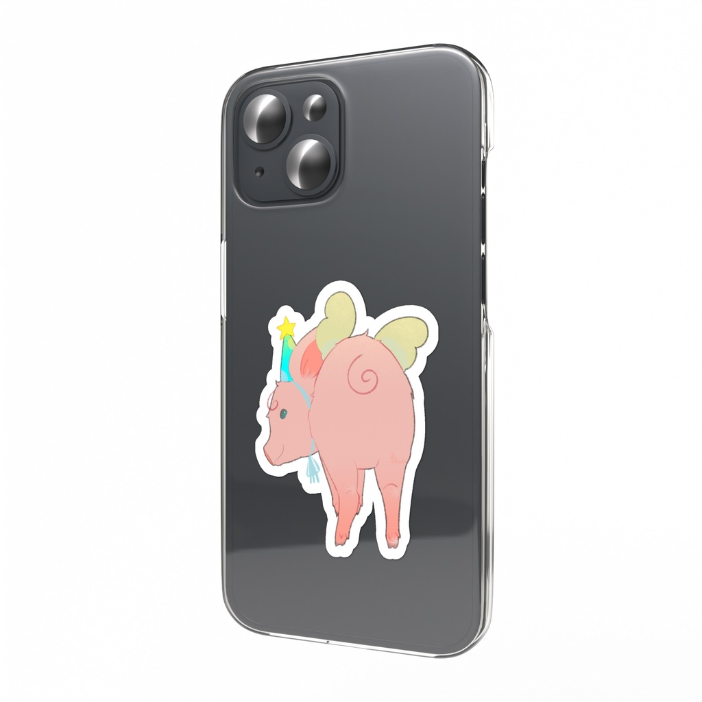 PARTYPIG Light blue(ステッカー)