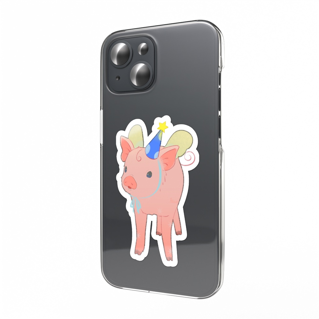 PARTYPIG Blue(ステッカー)
