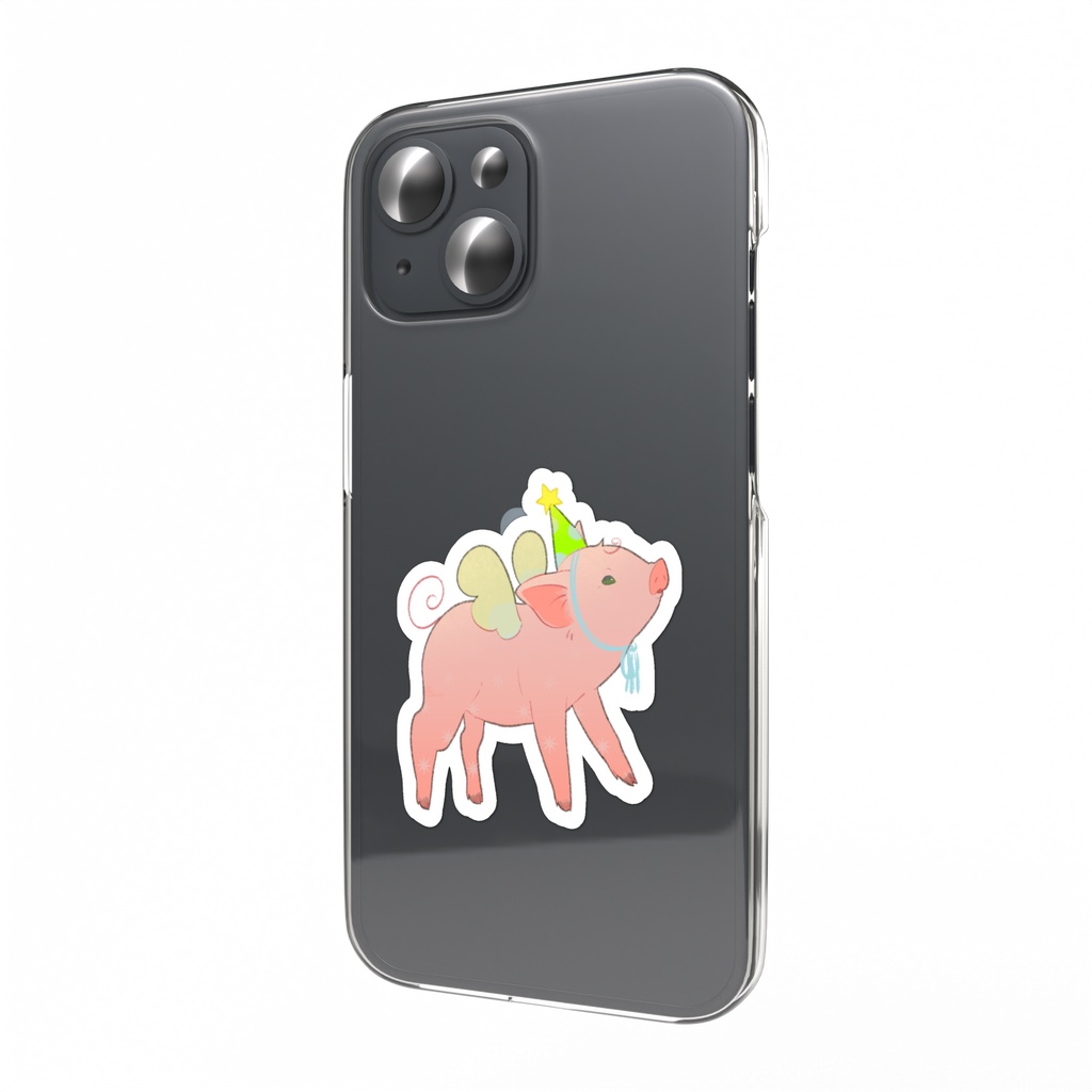 PARTYPIG Yellow green(ステッカー)