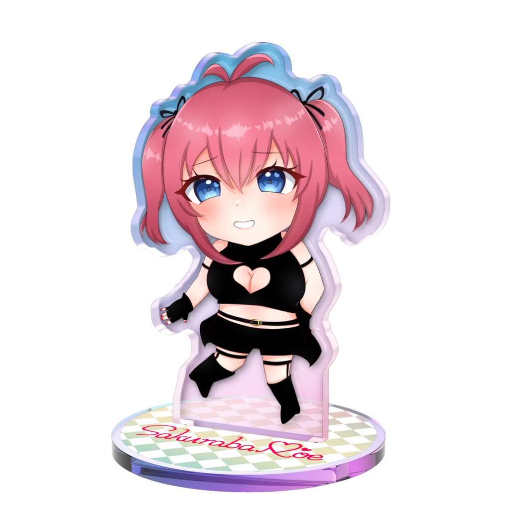 桜葉ろえオーロラアクリルスタンドB