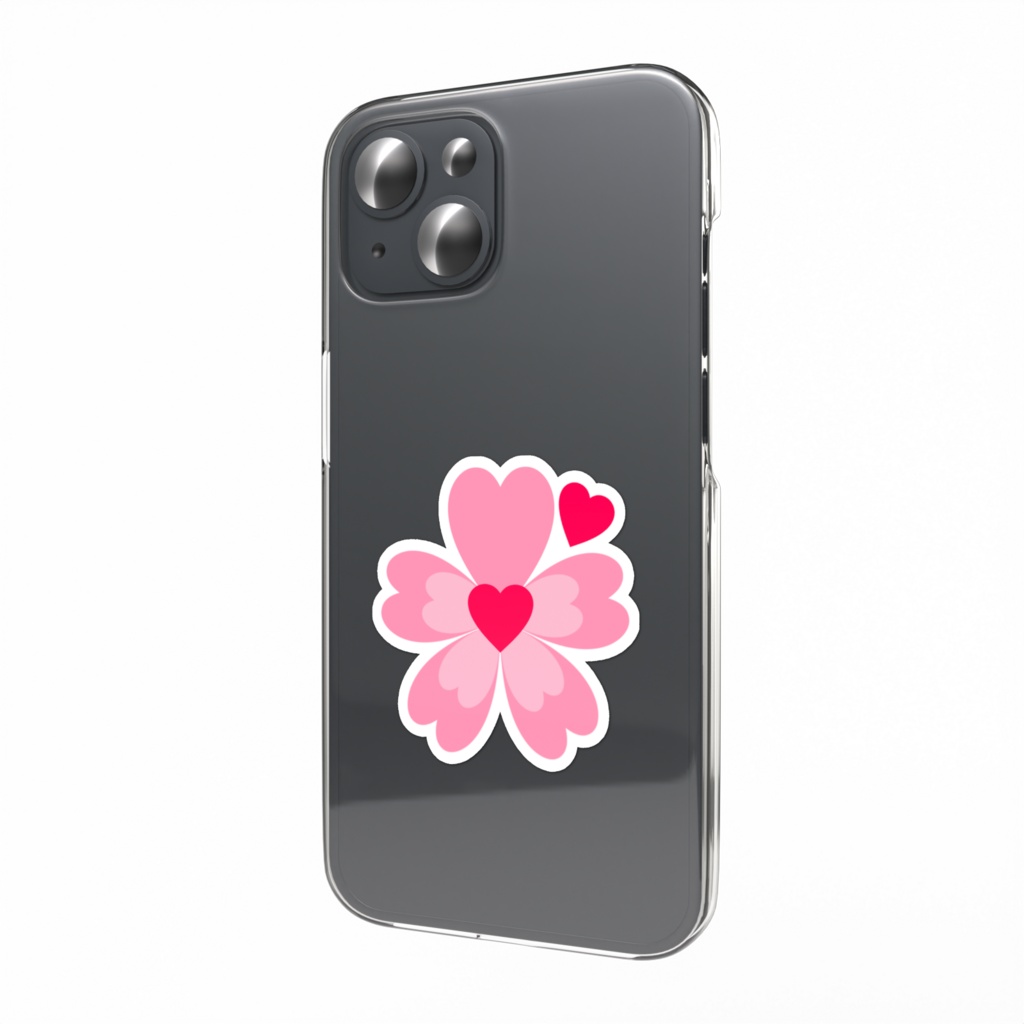 桜葉ろえ推しマークスマホステッカー