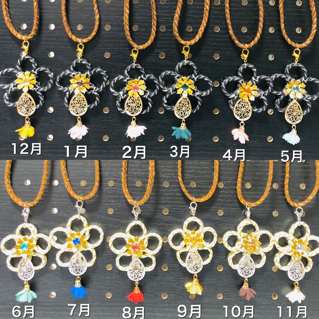 月花神楽イメージチョーカー兼ウサ耳飾り TUKI.No.7