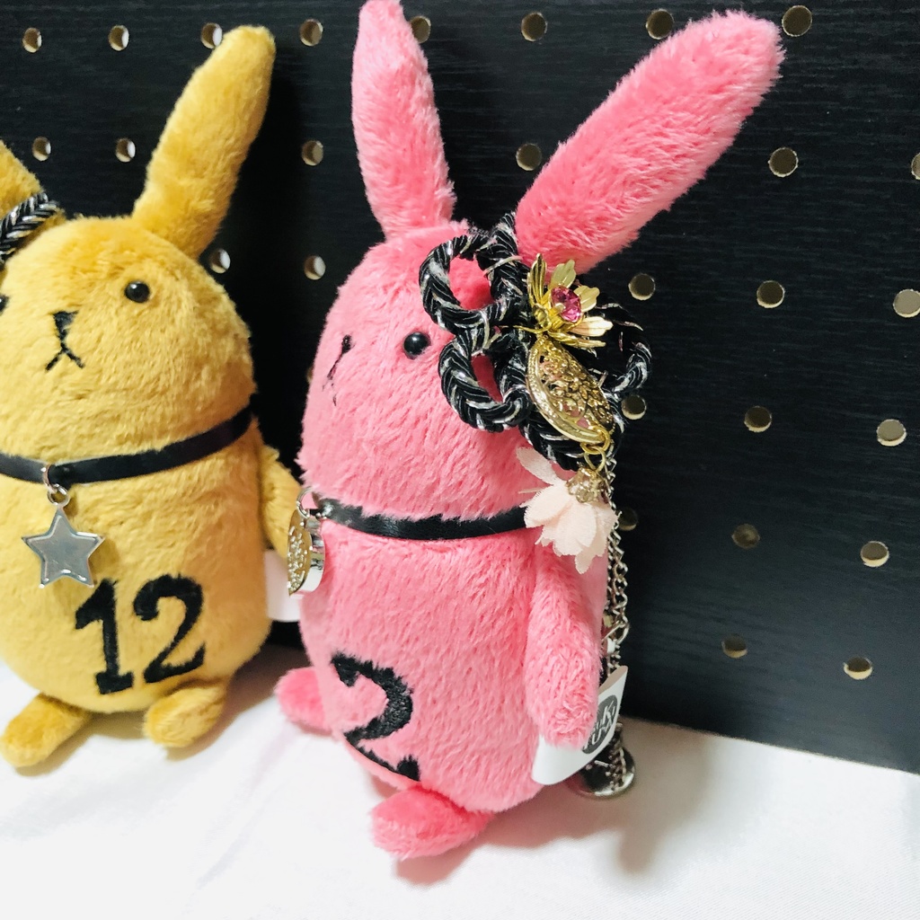 月花神楽イメージチョーカー兼ウサ耳飾り TUKI.No.7