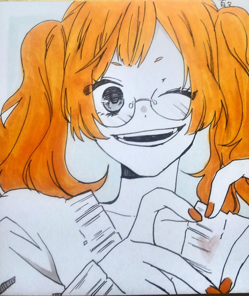 色紙【モニカ】