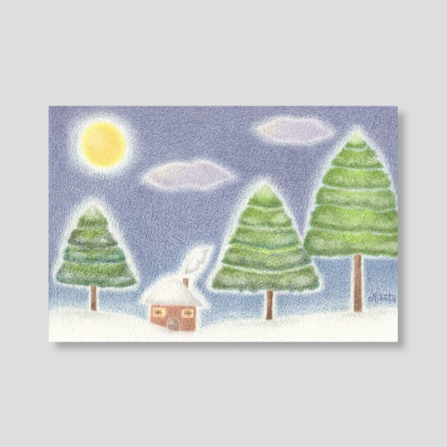 満月 （ ポストカード ）