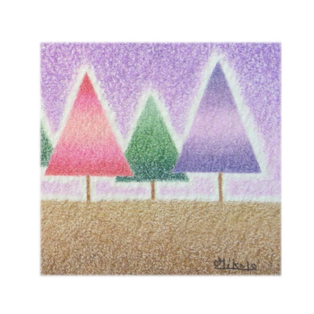 【 原画 ・ 色鉛筆画 】秘密の約束