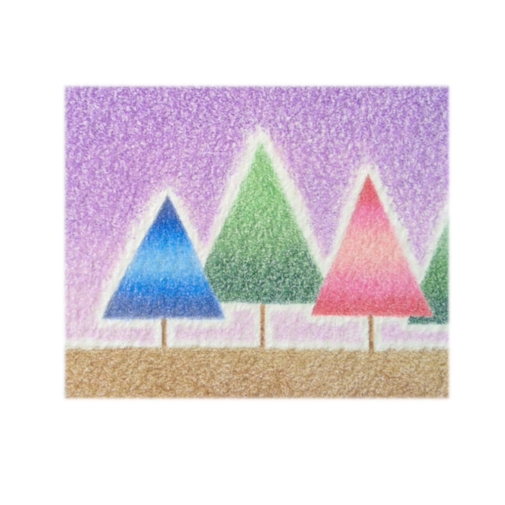 【 原画 ・ 色鉛筆画 】秘密の約束