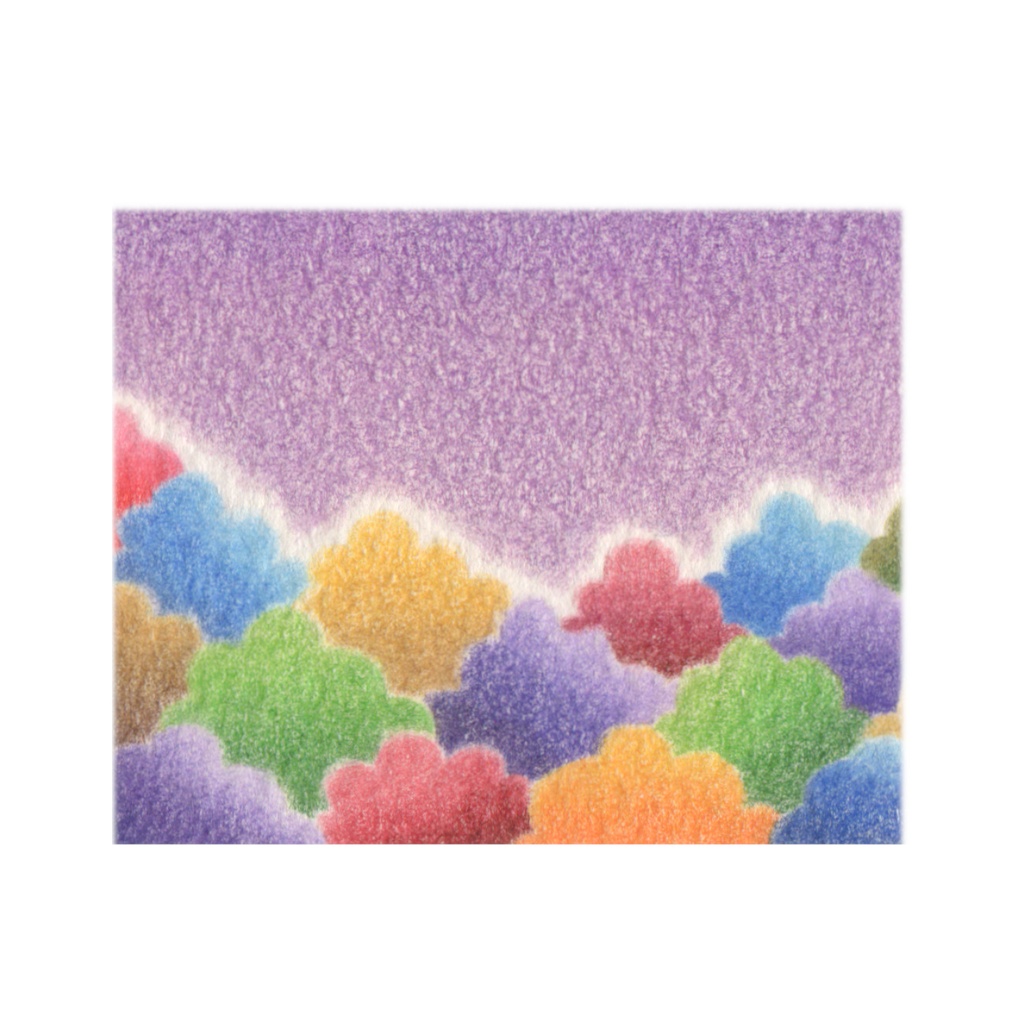 【 原画 · 色鉛筆画 】夜の楽しみ