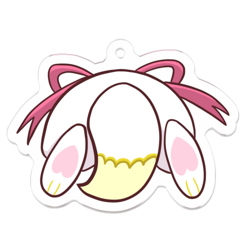 【常設】ぽっふぇのおしりふりふりアクリルキーホルダー