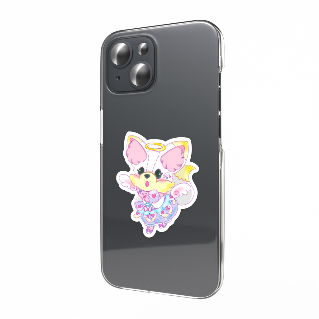 【常設】〜Angel & Devil goods〜スマホステッカー/天使ver