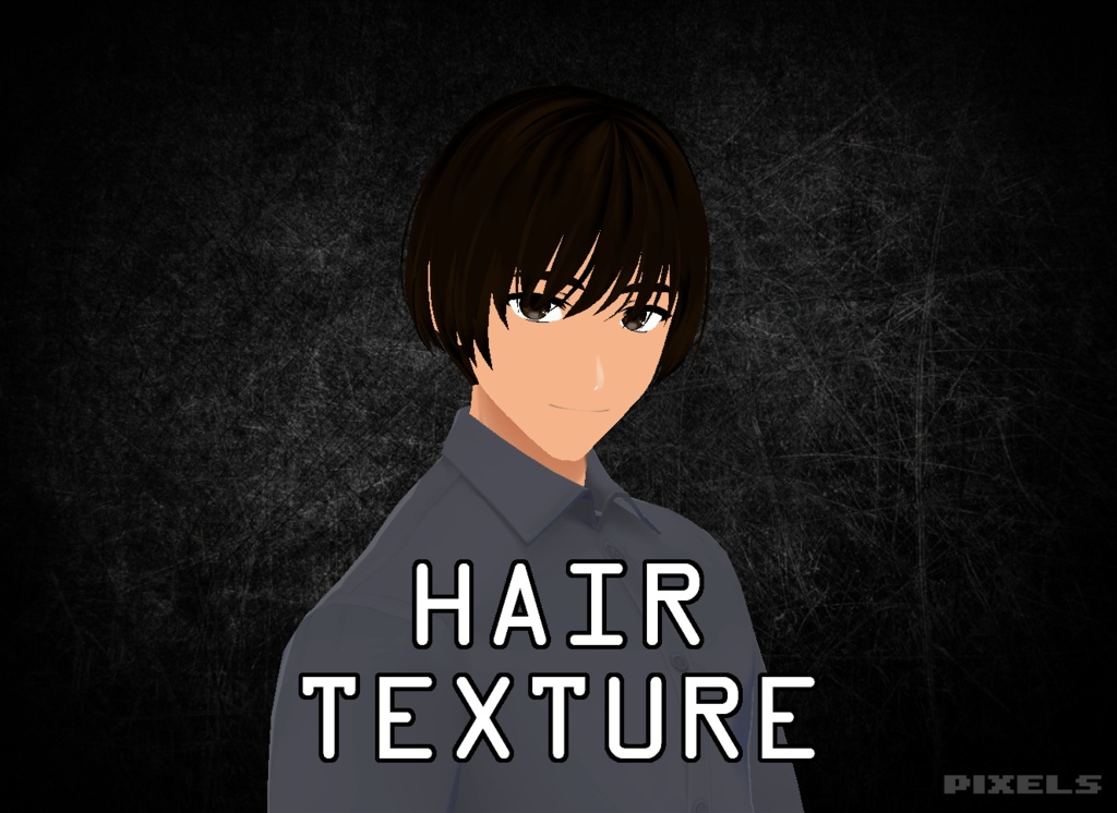 VRoid Free Basic Hair Texture