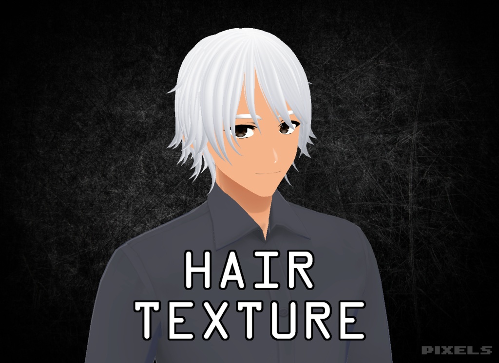 Free Hair Texture for VRoid