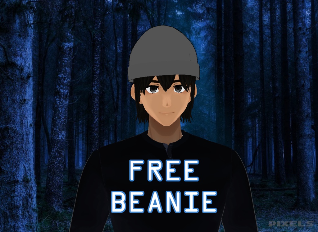 VRoid Free Beanie Style