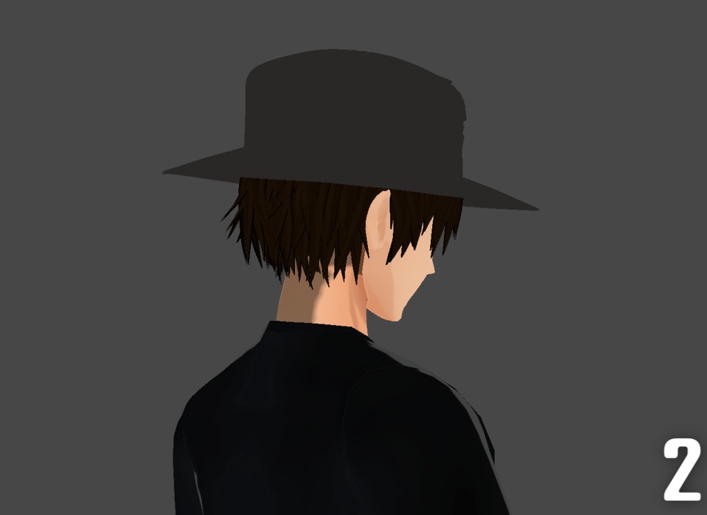 VRoid Hair Hat Pack