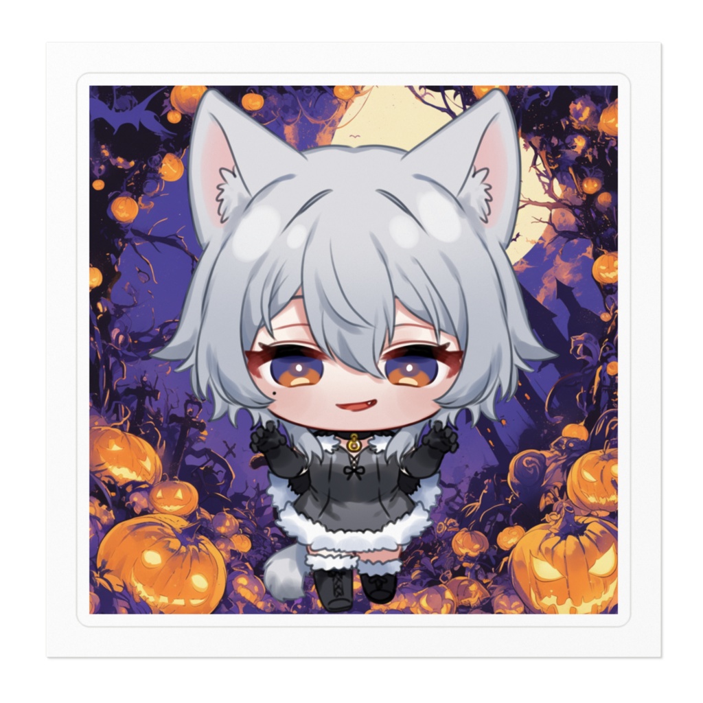 2024ハロウィン Niq ステッカー