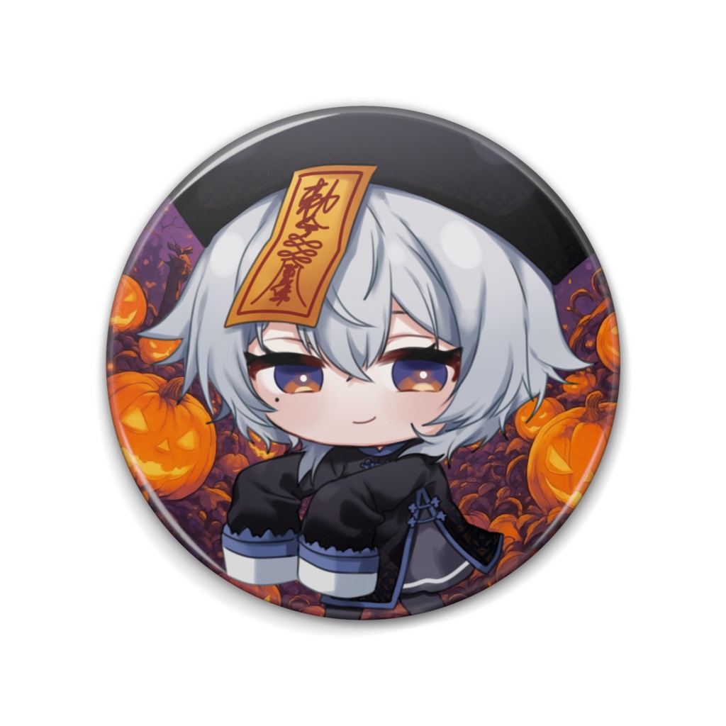 2025ハロウィン niq 缶バッジ