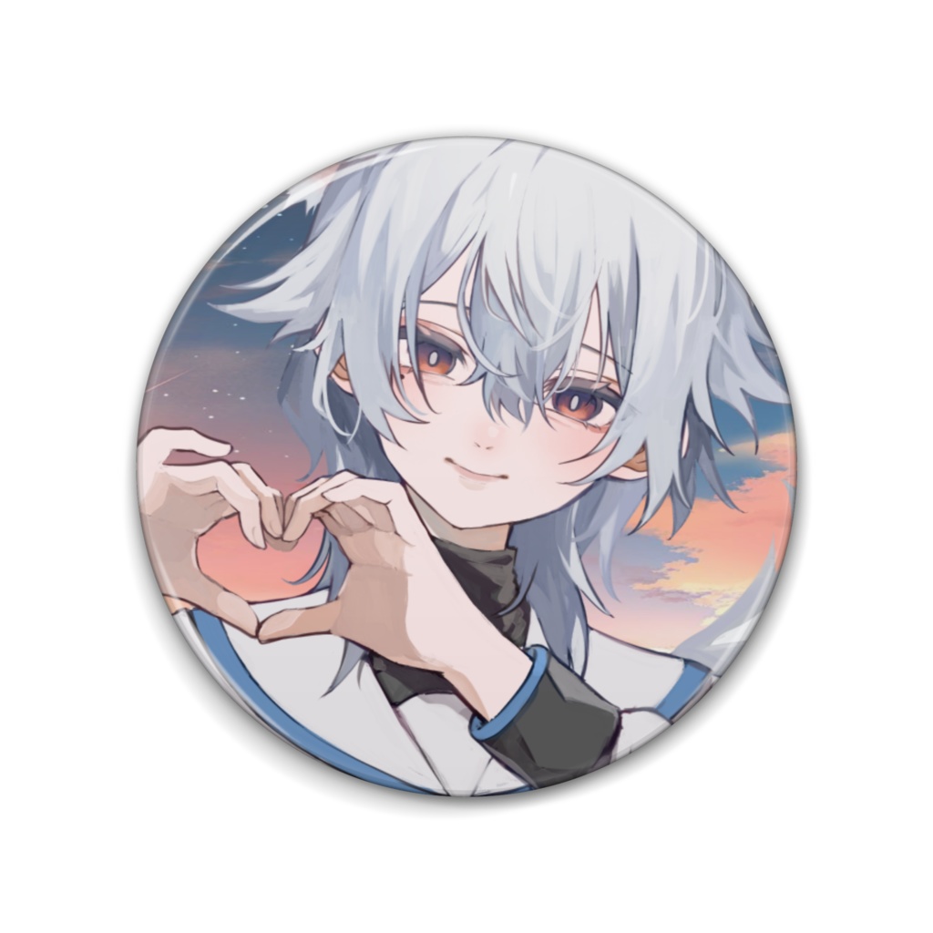 niq 2周年 缶バッジ