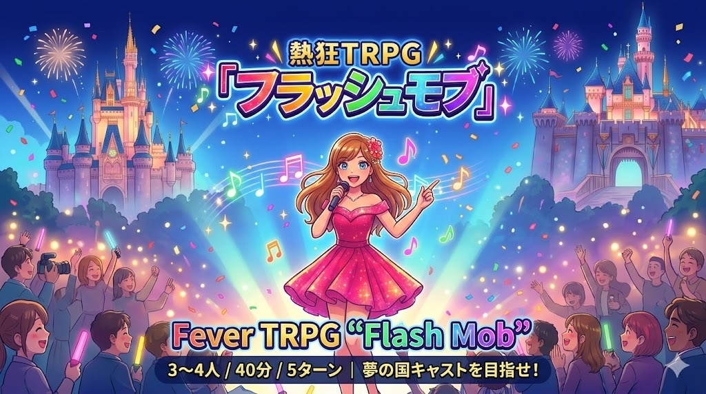 熱狂TRPG：フラッシュモブ～40分の熱狂ステージ～