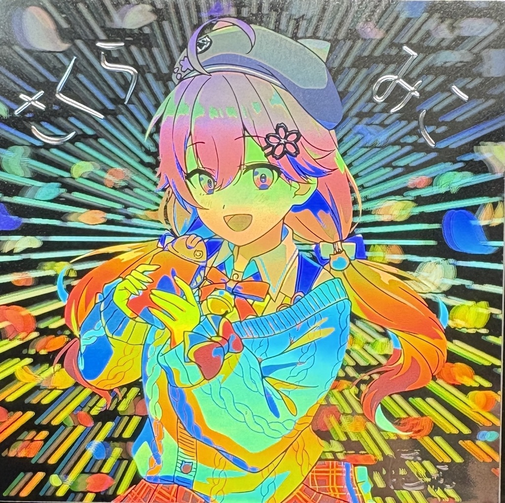  【非公式】さくらみこ　シール２枚