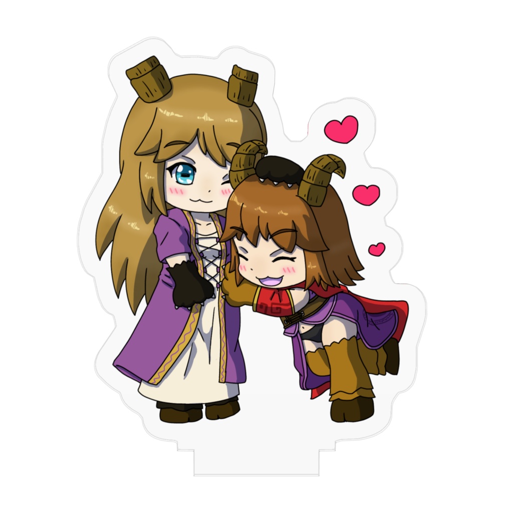 まもけん2 タルテ様とメルト様のアクリルスタンド