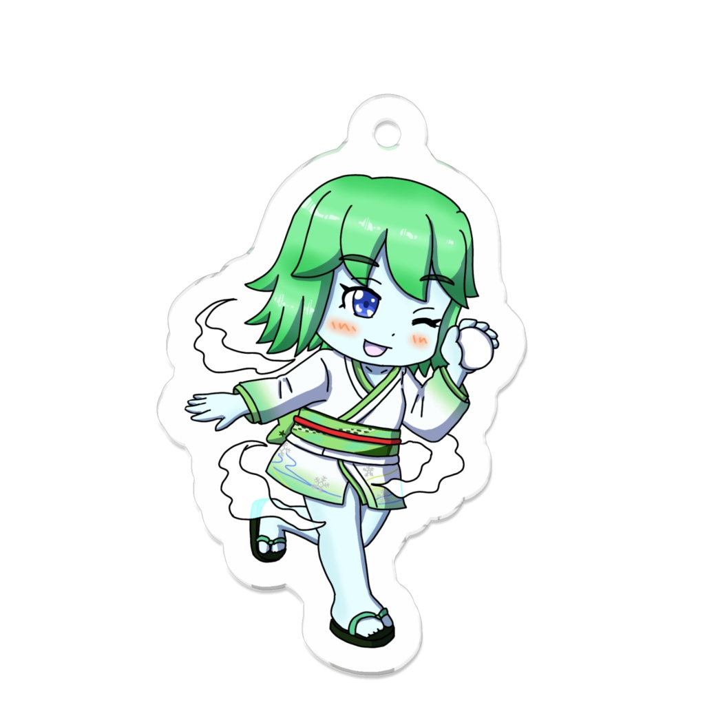 まもけん2 ユキンコさん雪合戦 アクリルキーホルダー