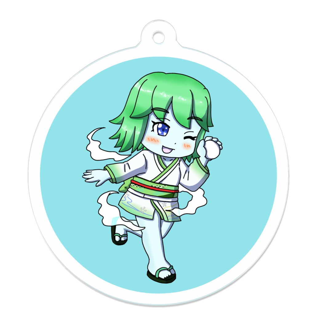 まもけん2　ユキンコさん雪合戦　アクリルキーホルダー