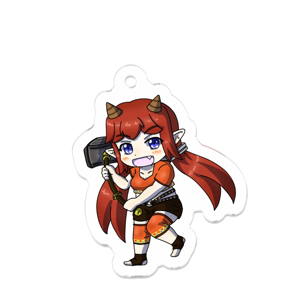 まもけん2 振りかぶりゴブリンさん アクリルキーホルダー