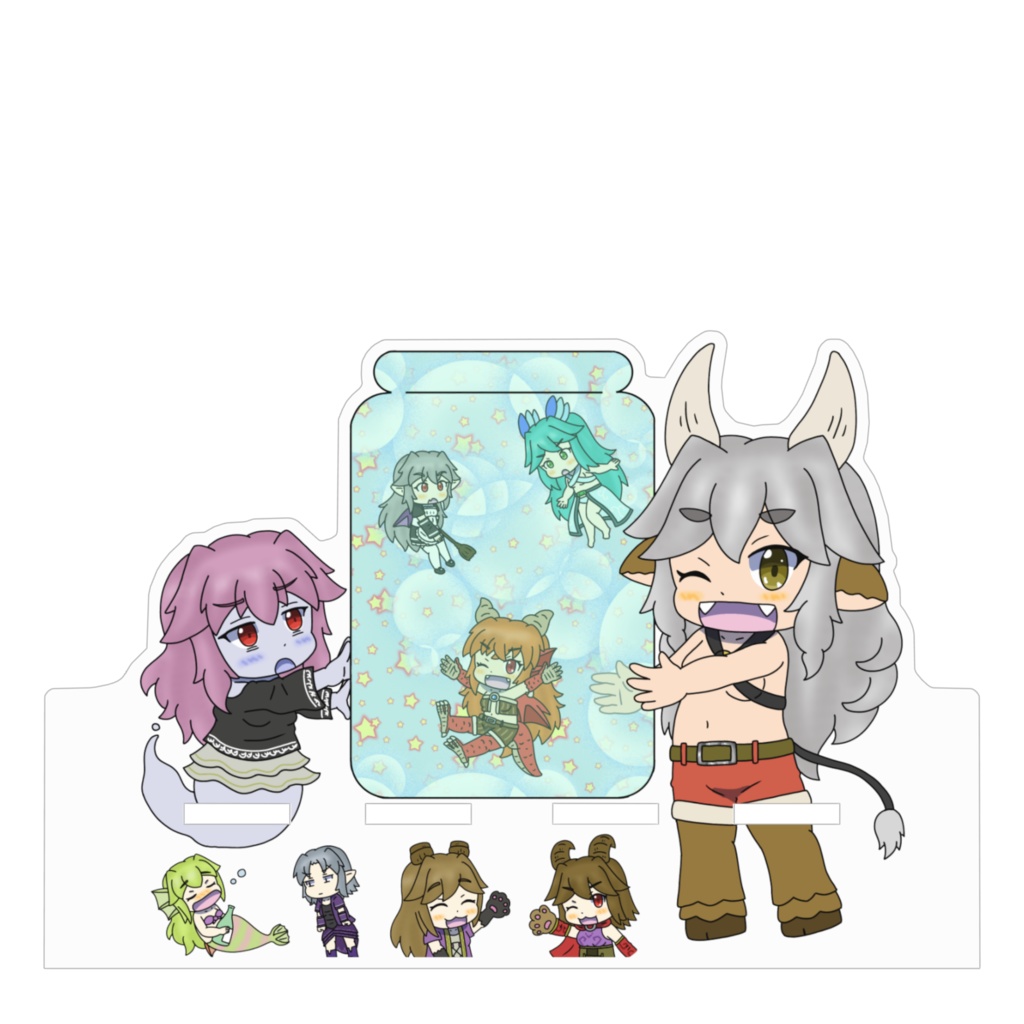 まもけん スマホスタンド