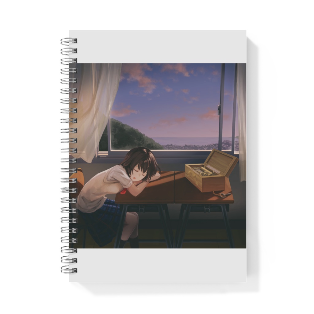 オルゴールの記憶・リングノート（A5）