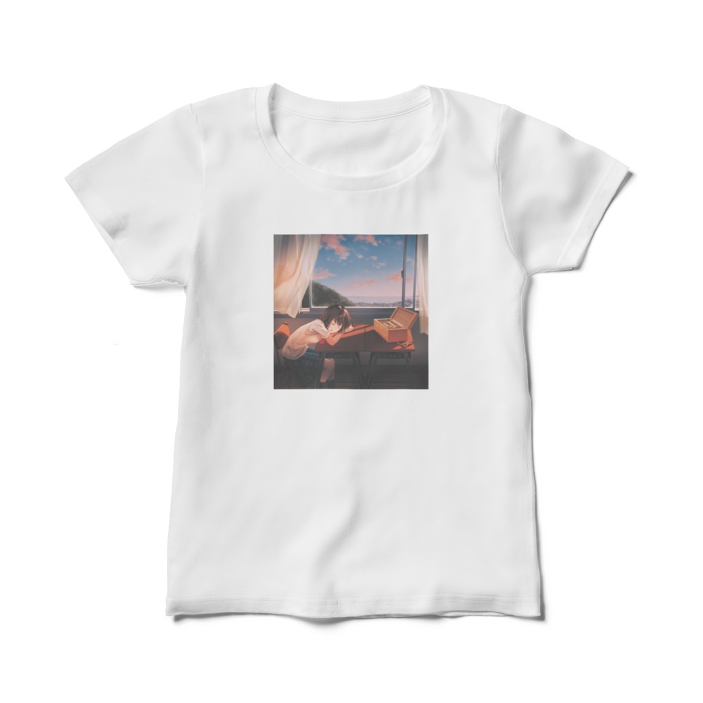 オルゴールの記憶・レディースTシャツ - デザインA
