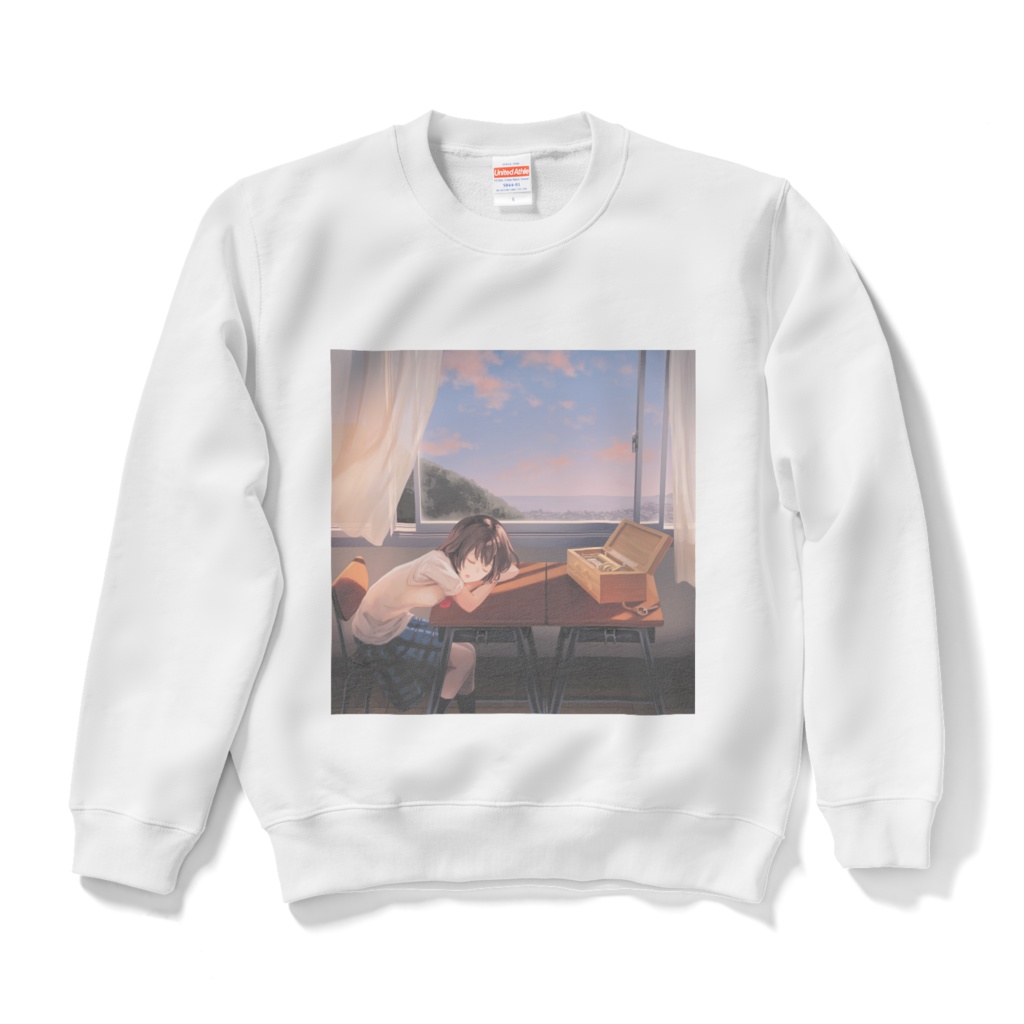 オルゴールの記憶・スウェット - ホワイト