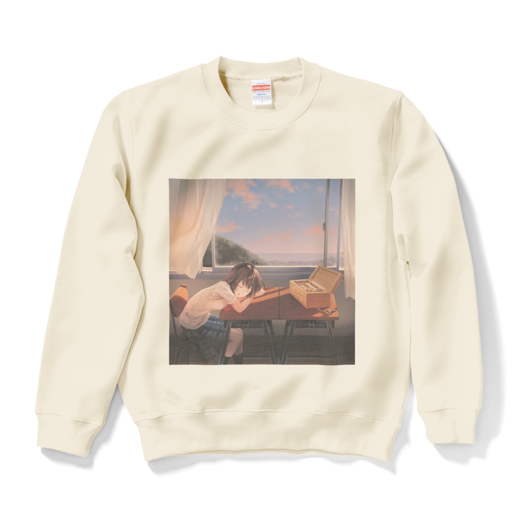 オルゴールの記憶・スウェット - ナチュラル