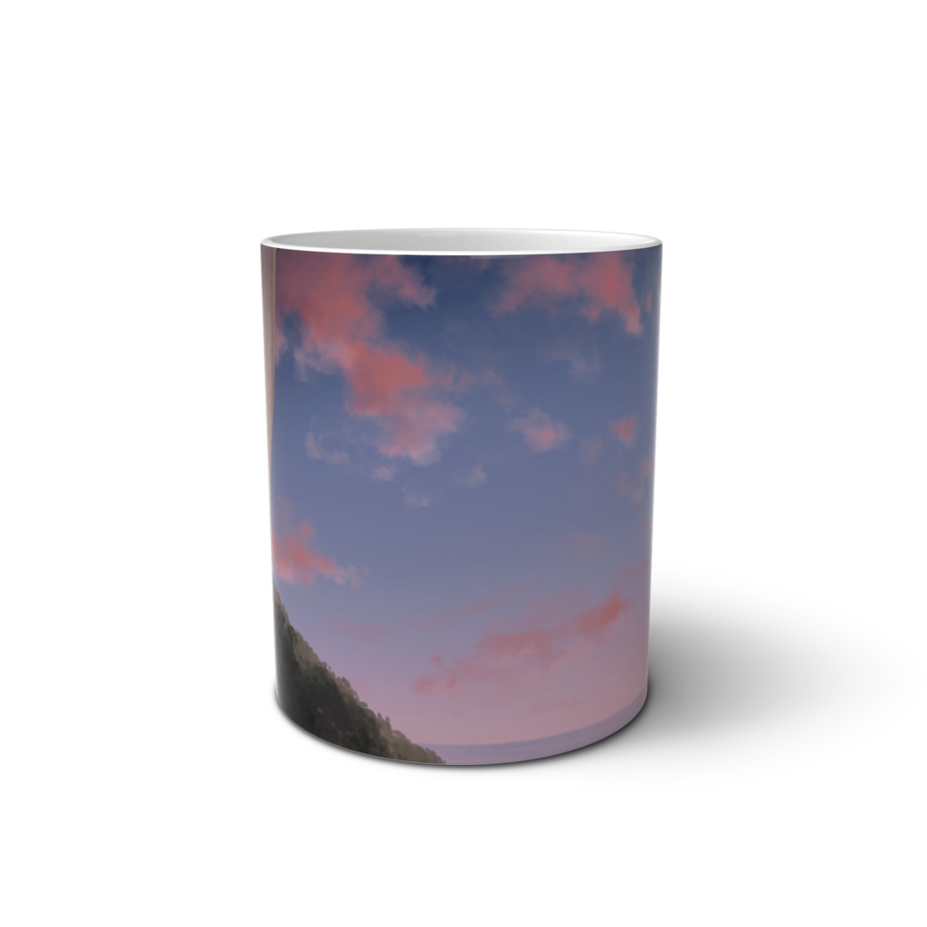 オルゴールの記憶・マグカップ - 夕焼け空