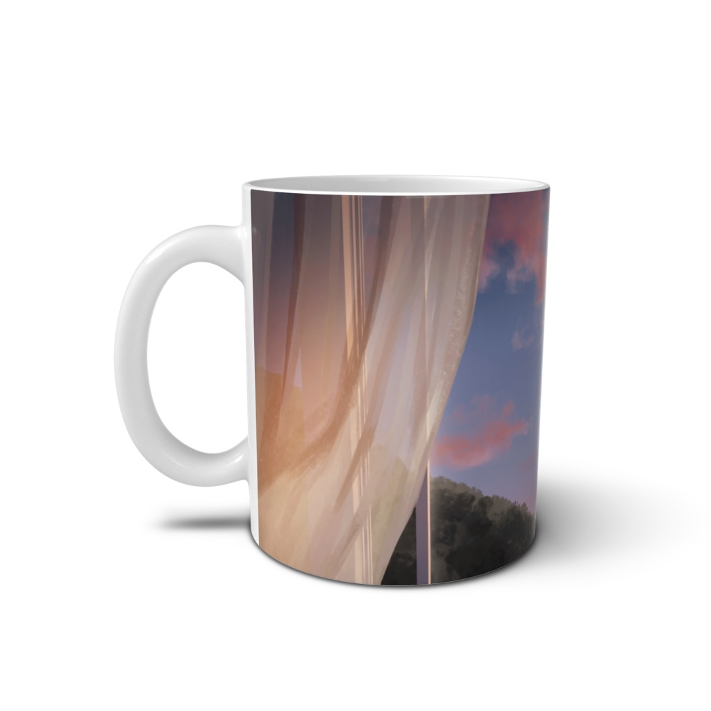 オルゴールの記憶・マグカップ - 夕焼け空