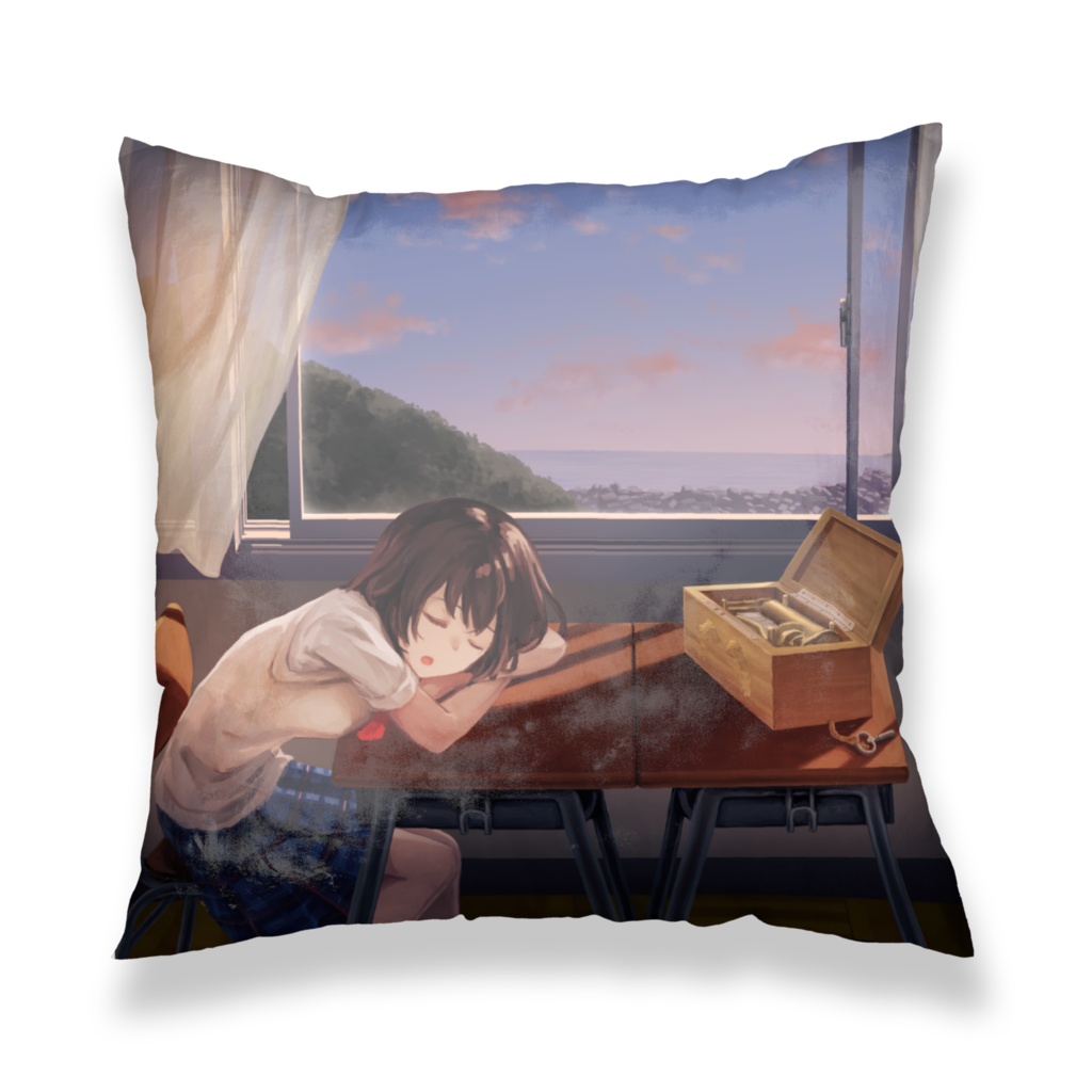 オルゴールの記憶・クッションカバー