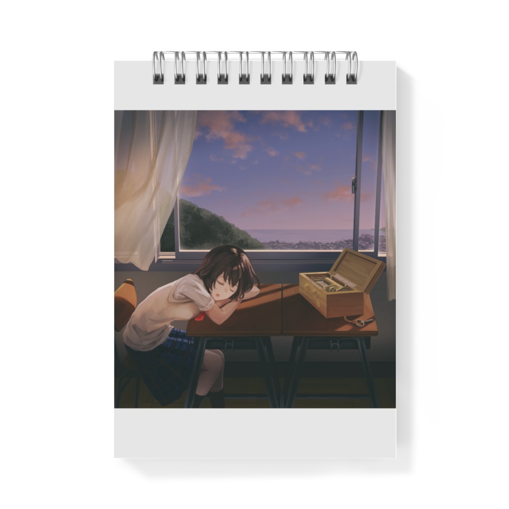 オルゴールの記憶・メモ帳 - A6