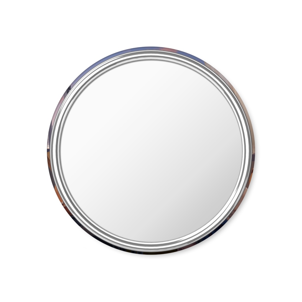 オルゴールの記憶・缶ミラー 携帯用鏡