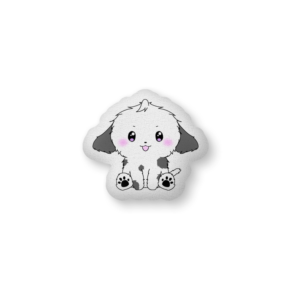 のすけクッション『ぼく、もちもちだよね!』