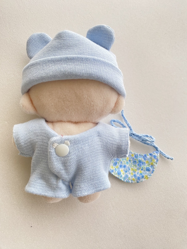 ぬい用くまロンパース 3点セット