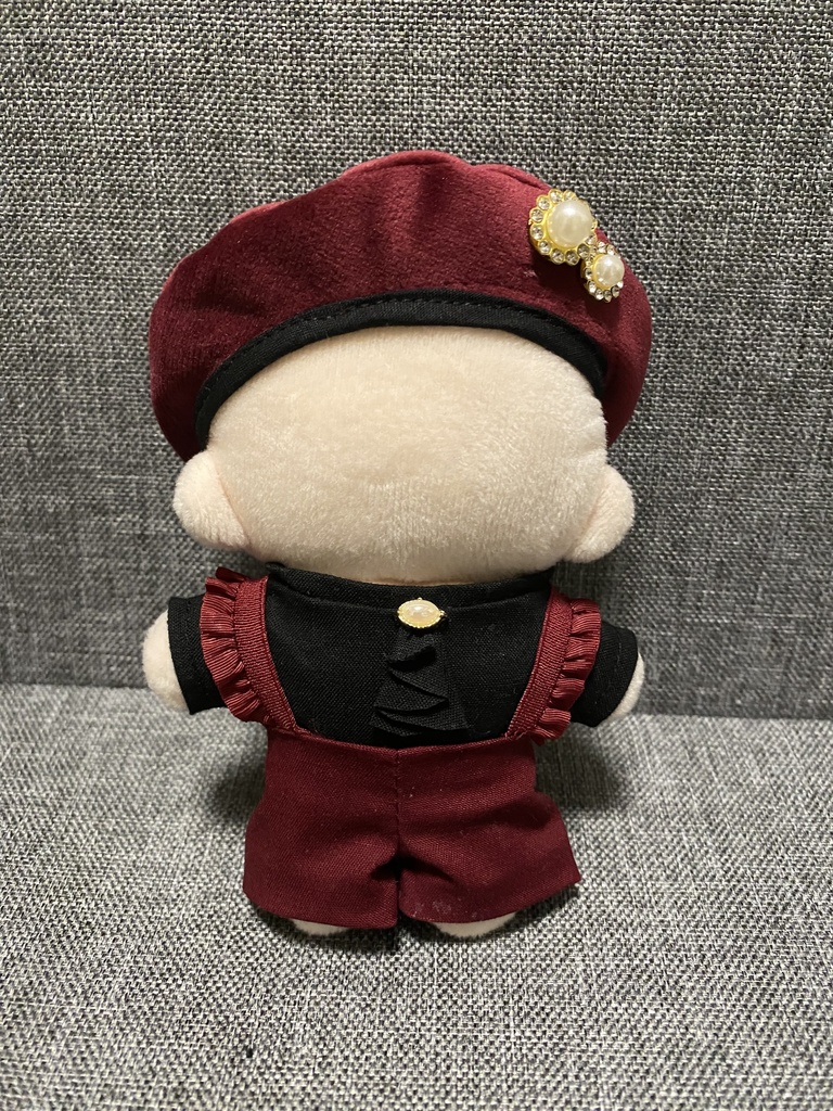 ボルドーコーデセット(13cmぬい)