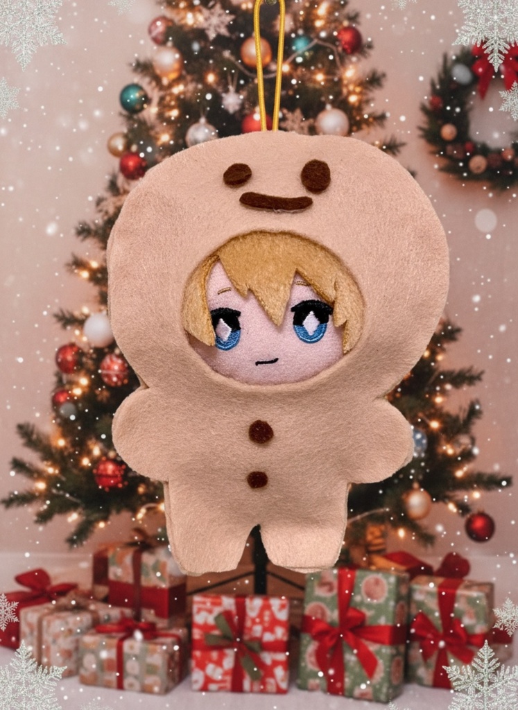 【無料配布】ジンジャークッキー着ぐるみ【10cmぬい用】