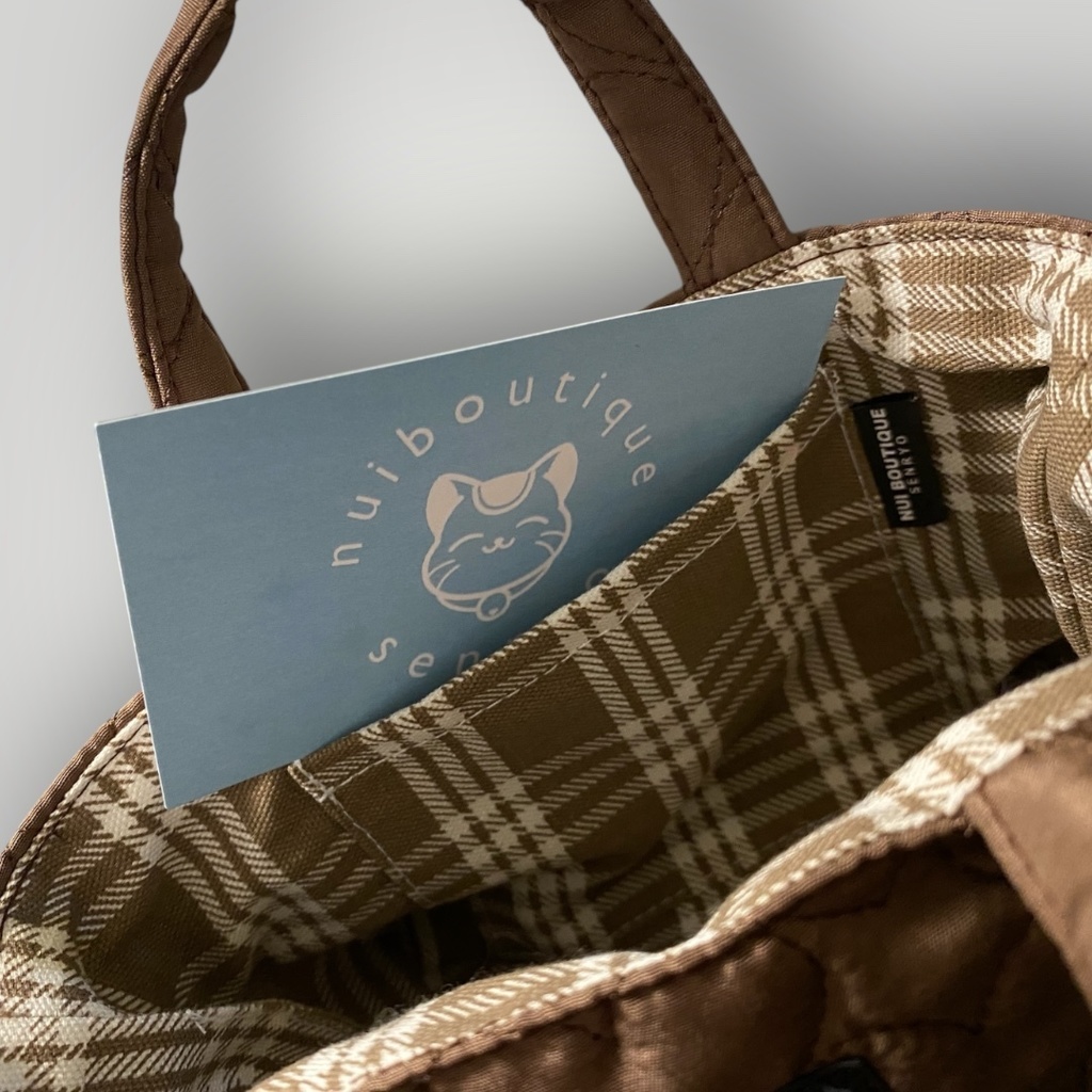 概念キルトポーチ