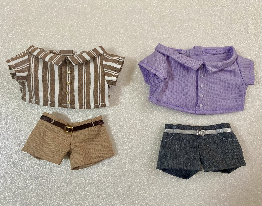 シャツ&パンツセット(12~13cmぬいサイズ)